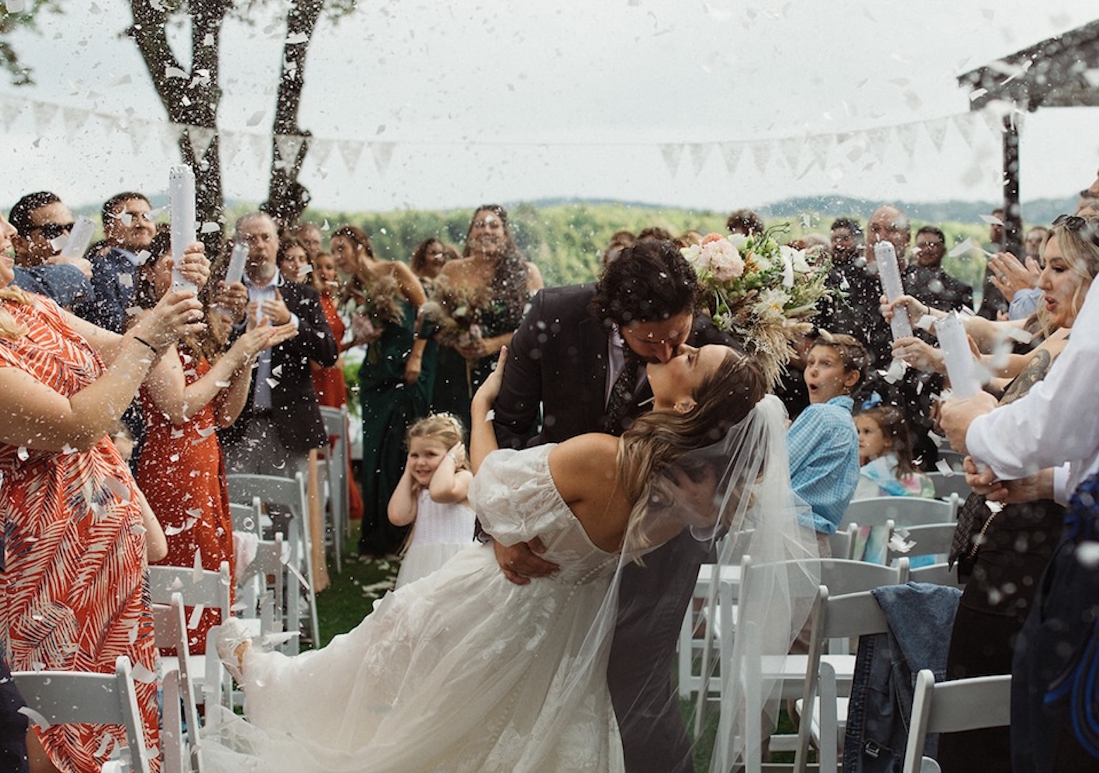 Great pines wedding group